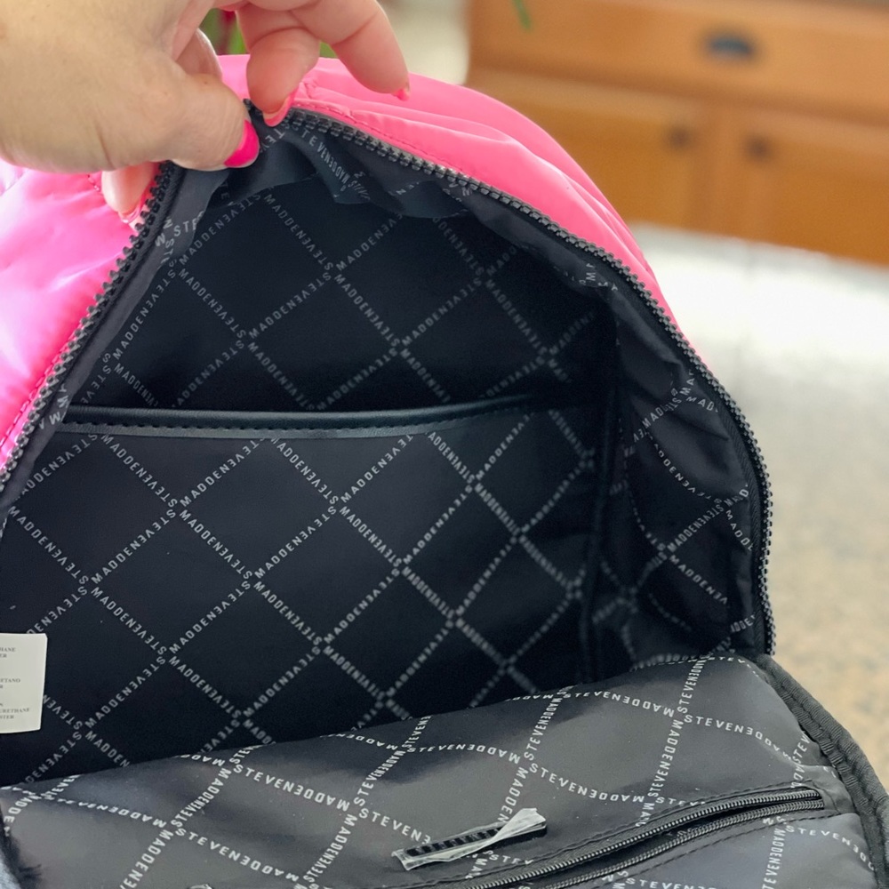 Pink Steve Madden Backpack - Picture 5 of 8